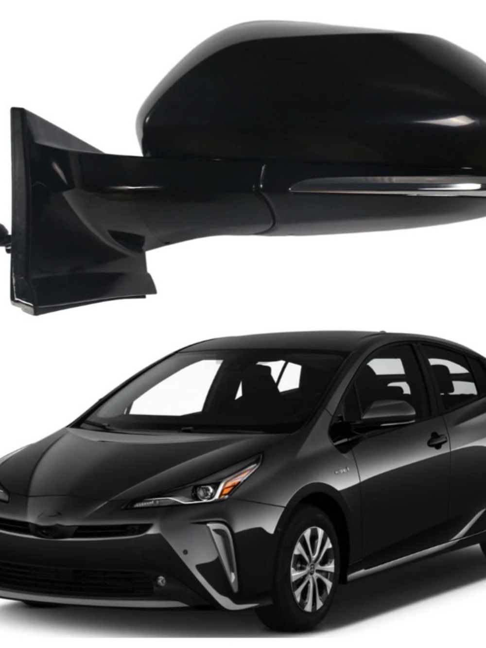 TOYOTA PRIUS Side rearview mirrors Assembly 2016 2017 2018-2024 | Power | Heated